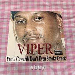 1/125 Viper You'll Cowards Don't Even Smoke Crack Anniversary Double Vinyl Album