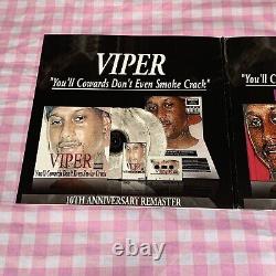 1/125 Viper You'll Cowards Don't Even Smoke Crack Anniversary Double Vinyl Album