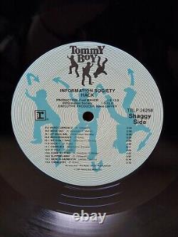 12 LP VG++/EX Information Society Hack 1990 Tommy Boy Promo Autographed