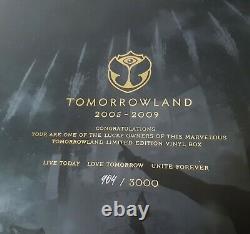 2× Tomorrowland 5LP VINYL 2005-2009 & 2010-2014 ANTHEMS Limited Neu sealed