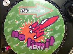 2 UNLIMITED No Limit Rare 12 Picture Disc LP! (The Best Of Greatest Hits CD)