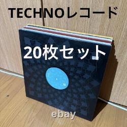 20 Disc Set Techno Record 12Inch Bulk Purchase The Orb Etc