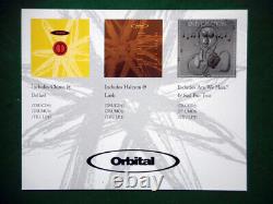3LP Orbital In Sides 2nd 1993 UK Limited Edition Internal TRULP 10 EX