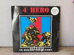 4 HERO IN ROUGH TERRITORY 2LP Vinyl Old Skool Hardcore Rave Techno Reinforced