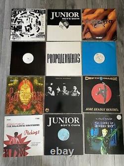90s UK House And Techno Vinyl LPs 12 Records x 30 Underworld The Orb 808 State