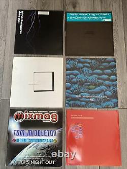 90s UK House And Techno Vinyl LPs 12 Records x 30 Underworld The Orb 808 State