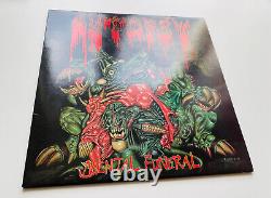 AUTOPSY. Mental funeral LP 1. Press 1991 Bolt Thrower Death Obituary Deicide