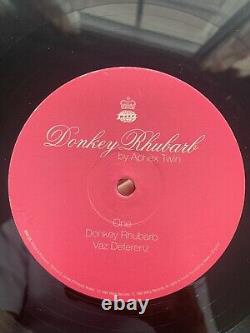 Aphex Twin Donkey Rhubarb 12 Vinyl WAP 63 Techno EX