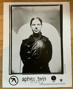 Aphex Twin Rare Press Photo & Info sheet U. S Sire EDM Techno Electronic 1994