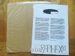 Aphex Twin Rephlex Vinyl Analogue Bubble Bath Vol 3 Brown Bag And Insert