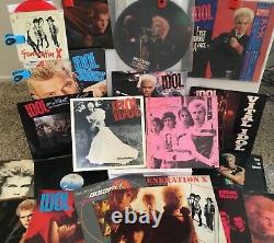 BILLY IDOL RECORD, ALBUM, VINYL, LP, GENERATION X VINYL, RECORD, ALBUM, LP, 80's, MTV