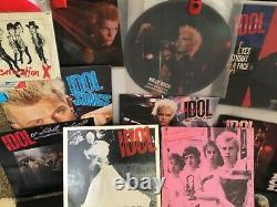 BILLY IDOL RECORD, ALBUM, VINYL, LP, GENERATION X VINYL, RECORD, ALBUM, LP, 80's, MTV