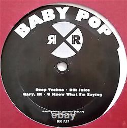Baby Pop Deep Techno Relief US Chicago (12) 1995 (Y2G)