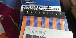 Bulk Lot 33x 12 Vinyl Record Hard Trance House Hardstyle Techno Tidy Nukleuz