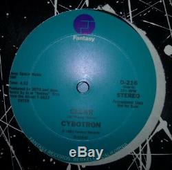 Cybotron Clear Mispress Promo 1983 Fantasy Records 3070 Juan Atkins Detroit