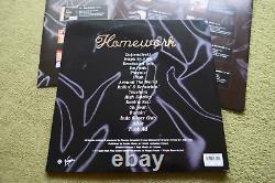 DAFT PUNK HOMEWORK 2LP Nr MINT 1997 ORIG DANCE HOUSE ELECTRONICA TECHNO