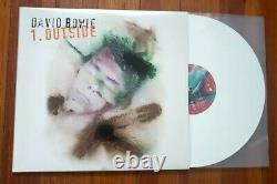 DAVID BOWIE 1. OUTSIDE 2 x LP WHITE VINYL Friday Music Limited & RARE AUDIOPHILE
