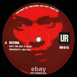 DAVINA Don't You Want It (UNDERGROUND RESISTANCE) UR-016