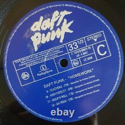 Daft Punk Dbl Vinyl LP Embossed Sleeve Parlophone/Soma UKV2821