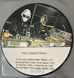 Daft Punk Lot 4 Picture Disc Derezzed Tron Legacy 2011-2013