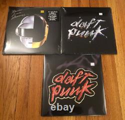 Daft Punk Vinyl LP Lot Discovery, Random Access Memories, Homework Sealed
