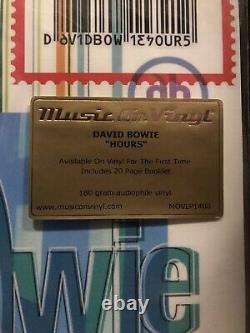 David Bowie Hours (2015) Europe Music On Vinyl Press