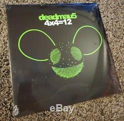 Deadmau5 4x4=12 2x LP Vinyl Record Album Gatefold New Sealed 2011 Rare Deadmaus