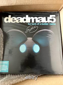 Deadmau5'For Lack Of A Better Name' SIGNED VINYL Brand New