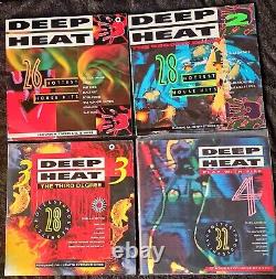 Deep Heat Vinyl Compilation 14 Lp Complete Collection + Unique Customized Case