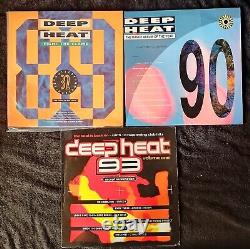 Deep Heat Vinyl Compilation 14 Lp Complete Collection + Unique Customized Case