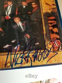 Duran Duran Band Autographed Seven And The Ragged Tiger Album