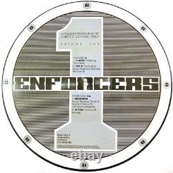 Enforcers Vol 1 Jungle 12 Drum and Bass Reinforced 4Hero Picture Disc'92 VG