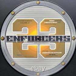 Enforcers Vol 23 & 24 Jungle 12 Drum & Bass Reinforced 4Hero Picture Discs Mint