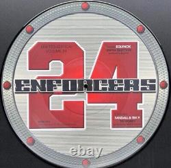 Enforcers Vol 23 & 24 Jungle 12 Drum & Bass Reinforced 4Hero Picture Discs Mint