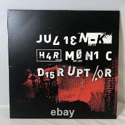 Harmonic Disruptor Julien-K Paint Splatter Clear Vinyl Record LP