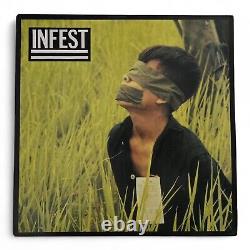 INFEST NO MANS SLAVE (2002) 12 Vinyl LP HARDCORE Deep Six Draw Blank Records