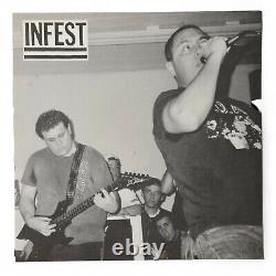 INFEST NO MANS SLAVE (2002) 12 Vinyl LP HARDCORE Deep Six Draw Blank Records