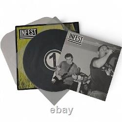 INFEST NO MANS SLAVE (2002) 12 Vinyl LP HARDCORE Deep Six Draw Blank Records