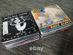 JOBLOT 64 x 7 SINGLES 45rpm LATE 80's EARLY 90's DANCE HOUSE TRANCE INC PROMOS