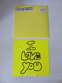 JOCKSTRAP I Love You Jennifer B RARE YELLOW VINYL LP & SIGNED PRINT RT0329LPE2