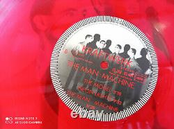 Kraftwer The Man Machine ORIG French Red Vinyl Capitol 1978 kraut SYNTH Minimal