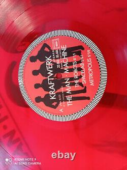 Kraftwer The Man Machine ORIG French Red Vinyl Capitol 1978 kraut SYNTH Minimal