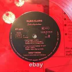 Kraftwerk The Model 12 Red Vinyl LP Album 1978 Original Germany Pressing Rare