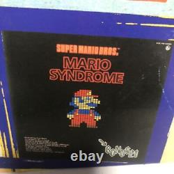 LP Super Mario Bros. Mario Syndrome Re-Mix Vinyl Record 1986 OBI Import used