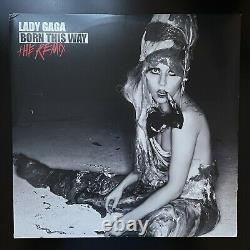 Lady Gaga Born This Way The Remix 2011 2 Lp Vinyl Extremely Rare & Oop