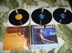 Lot 3 Vinyl Lp Album Norah Jones Live From Austin Tx Feels Like Home 180g Vg++