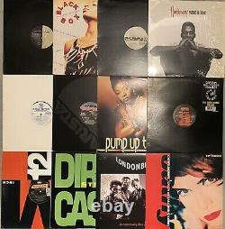 Lot Of 12 Dance 90s Club House 12 Viny Record Singles HADDAWAY SNAP BLACK BOX
