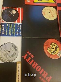 Lot of 25 1980s DJ Club VINYL RECORD Electronic, drum, bass Frankie Bones, etc
