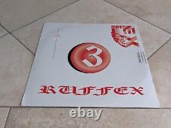 Lot of 6 gabber records from Ruffex (1996). All vinyl is near mint or mint