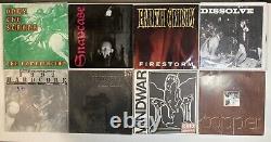 Lot of (8) Early 90's East Coast Hardcore Metal/Punk Rock Vinyl Records